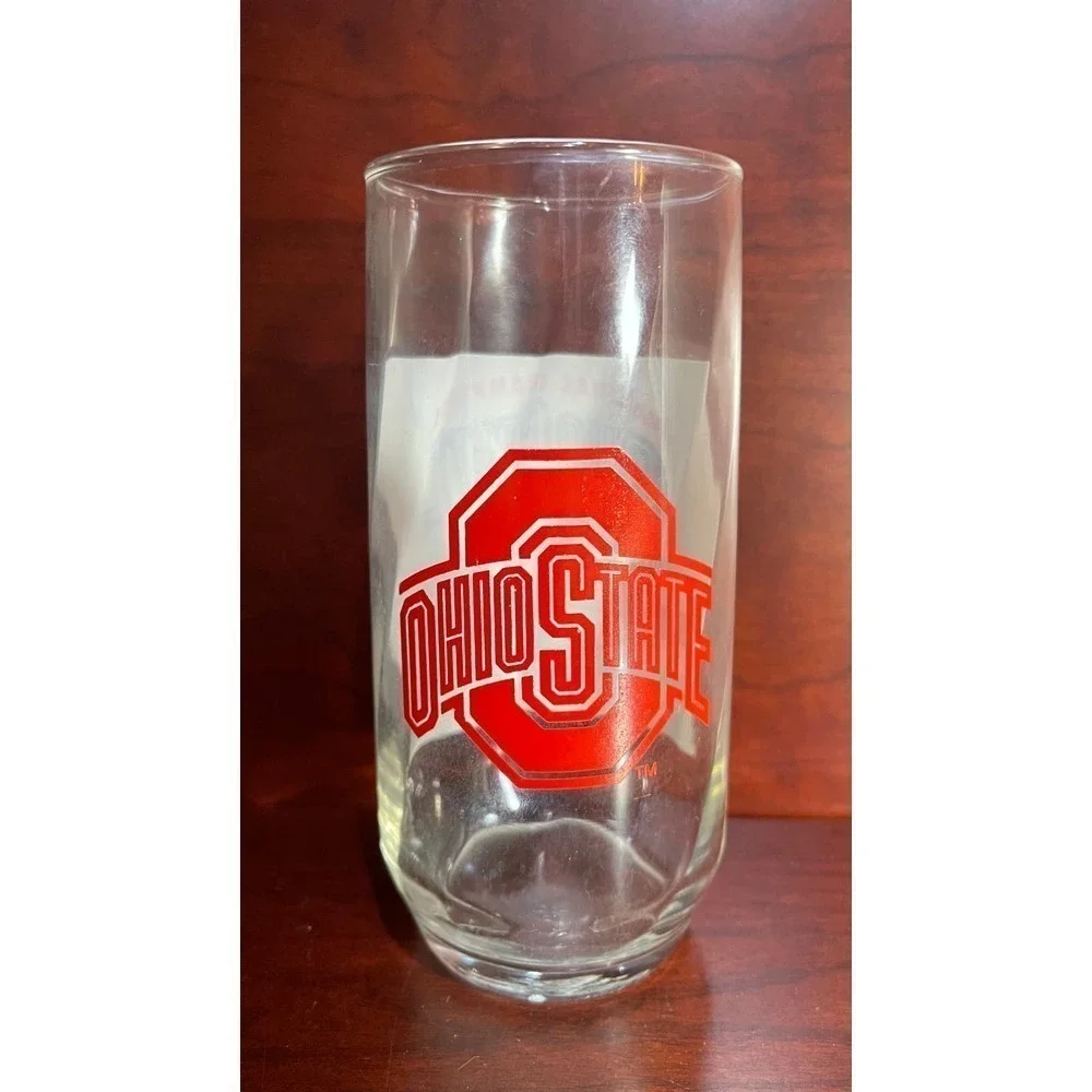 National Champions Ohio State Football glass 25th Anniversary 1968-1993